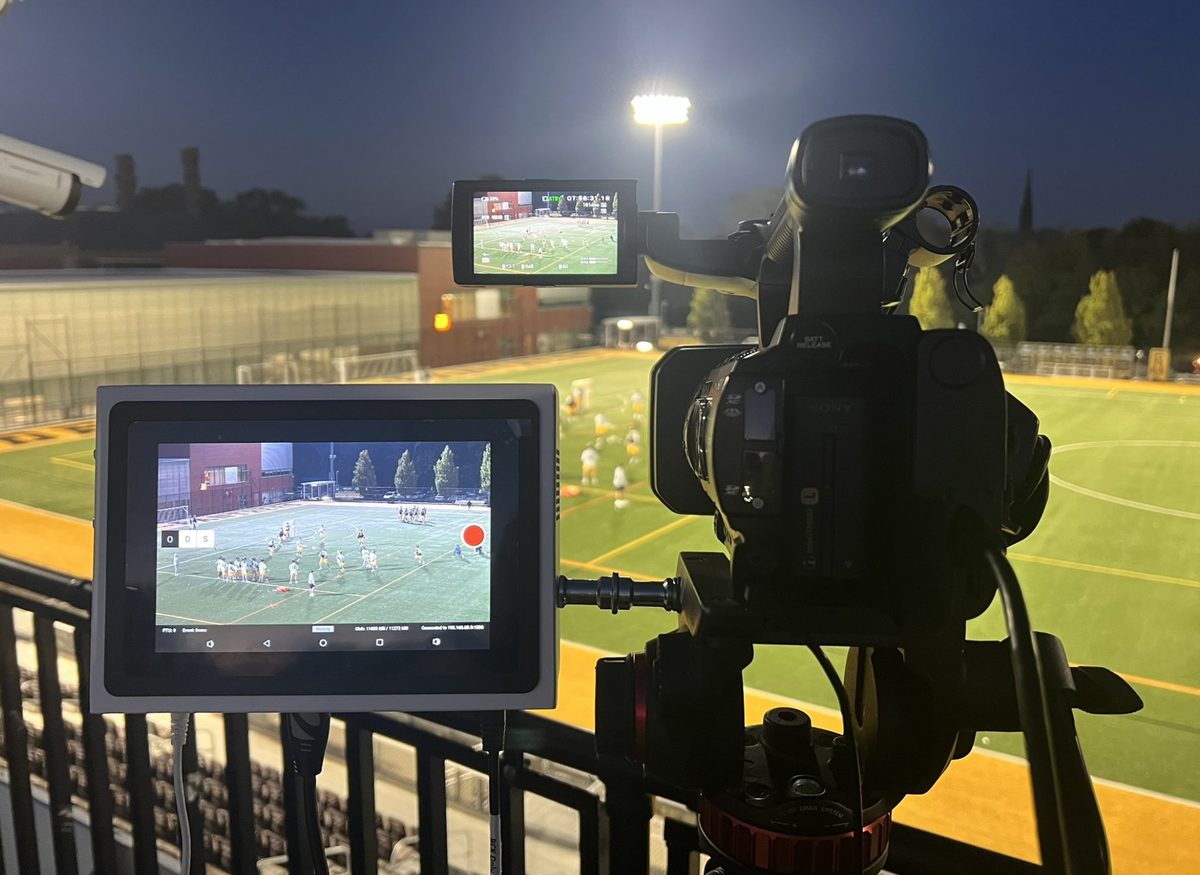 SkyCoach Instant Replay: How Adelphi men’s lacrosse uses real-time game analysis, reviews film on the ride home