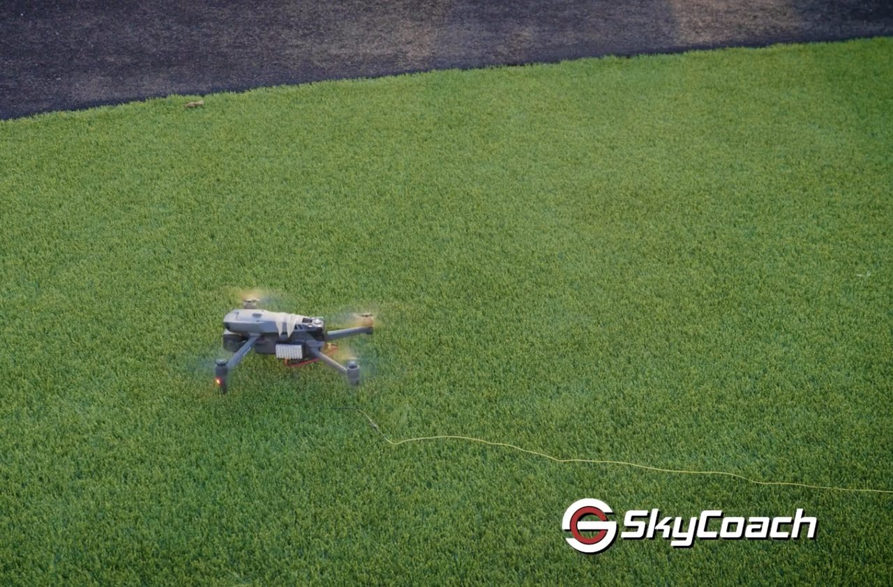 SkyCoach Drone Compatibility for In-Game Sideline Replay